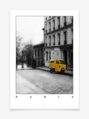 Paris | Yellow Car