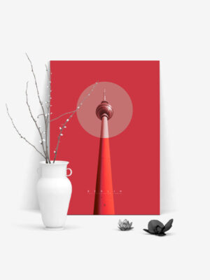 Berlin – The Television Tower (Red Edition)