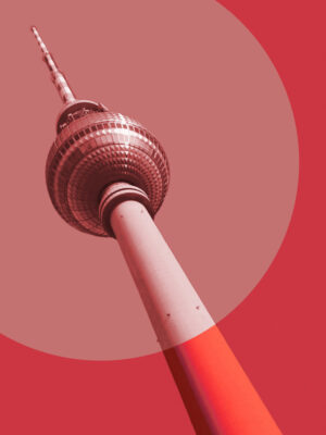 Berlin – The Television Tower (Red Edition)