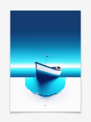 Fischerboot - Poster by Artboxx