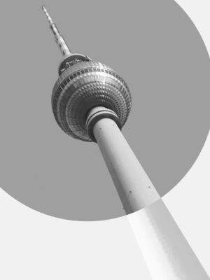Berlin – The Television Tower (White Edition)