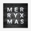 MerryXmas - Black Edition - Poster by Black Sign Artwork