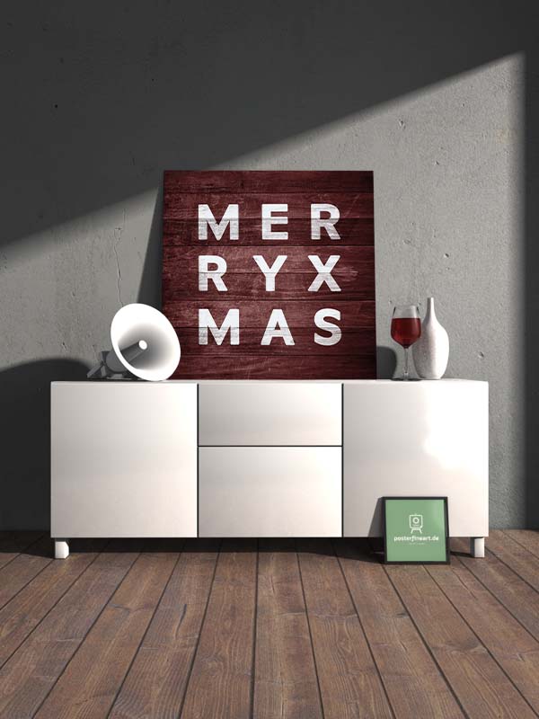 MerryXmas - Red Edition - Produktbild 2 by Black Sign Artwork