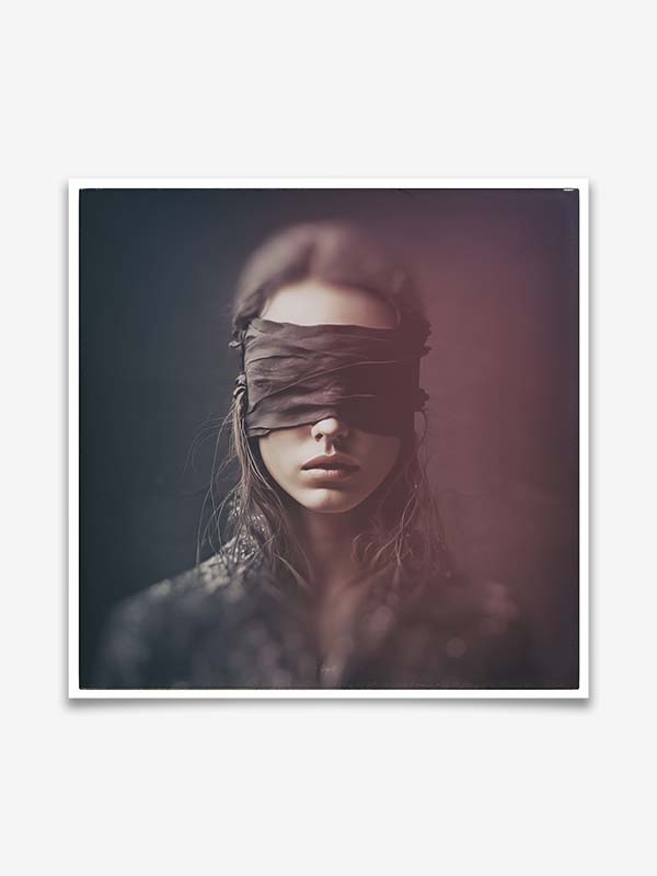Blindfolded - Poster by Greyscale