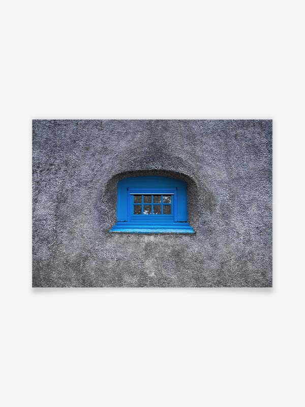 Das blaue Fenster - Poster by ARTSHOT - Photographic Art