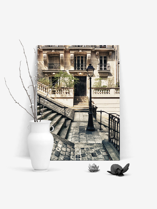 Paris - Treppen von Montmartre - Produktbild 1 by ARTSHOT - Photographic Art