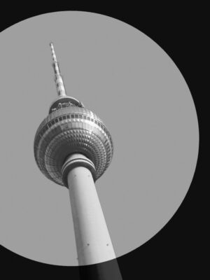 Berlin – The Television Tower (Black Edition)