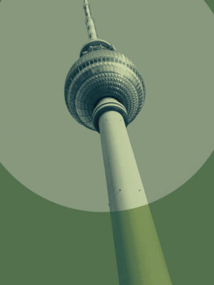 Berlin – The Television Tower (Green Edition)