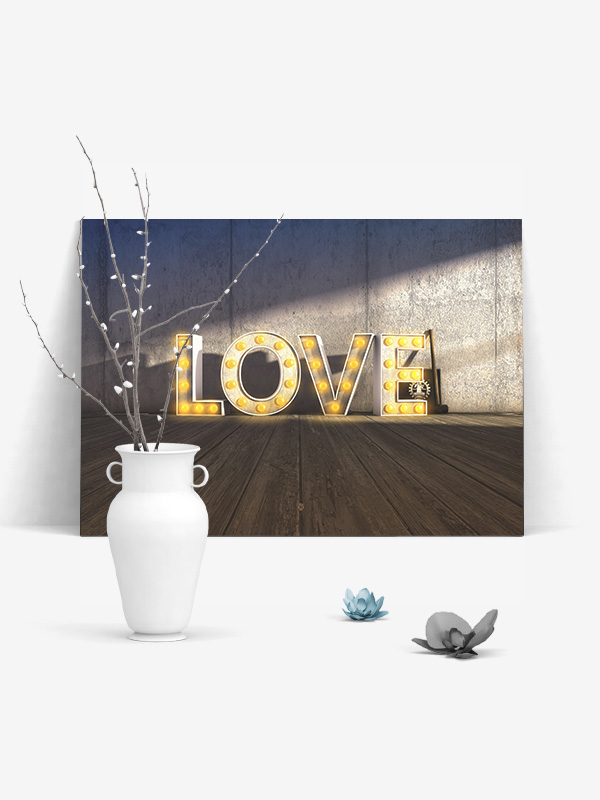 Lights Of Love - Produktbild 1 by Black Sign Artwork