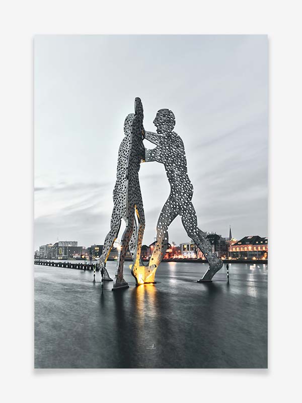 Molecule Men Berlin - Poster by ARTSHOT - Photographic Art