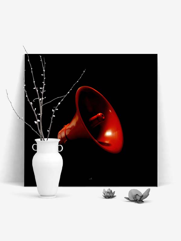 Red Speaker - Produktbild by ARTSHOT - Photographic Art