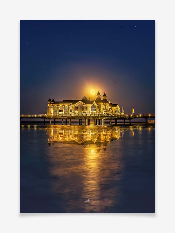 Seebrücke Sellin - Poster by ARTSHOT - Photographic Art