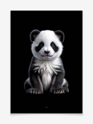 Panda - Poster by Greyscale