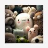 Kuschelmonster 01 - Produktbild - Poster by Artboxx