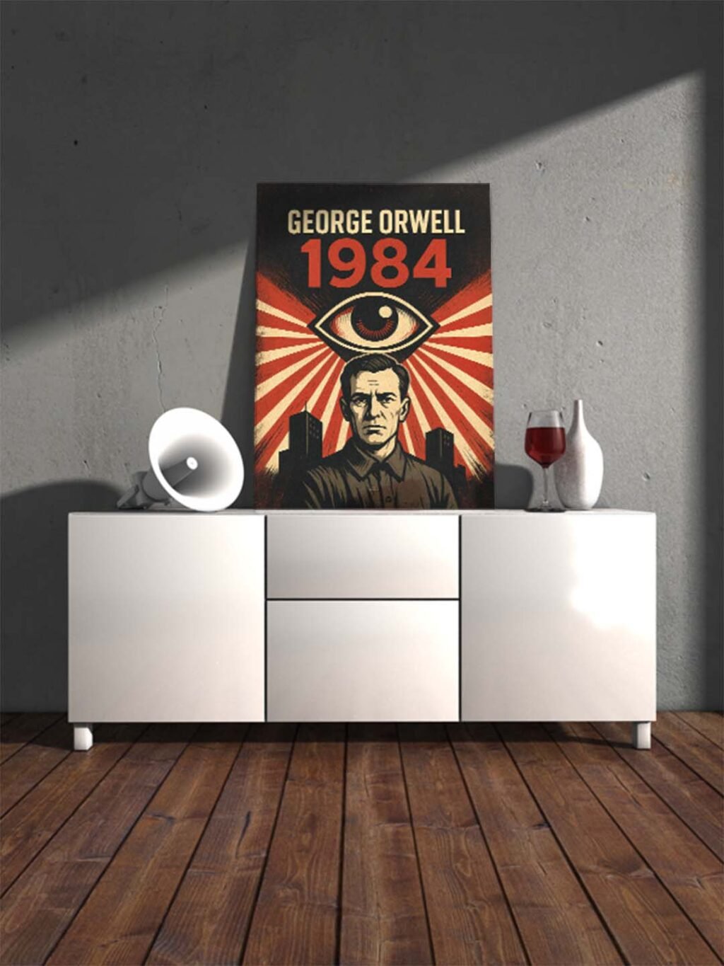 1984 – Georg Orwell – Produktbild 6 by Artboxx