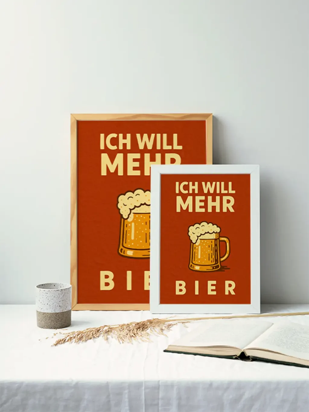 Ich will mehr Bier – Produktbild 3 by Black Sign Artwork