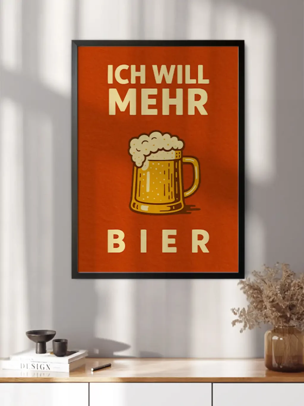 Ich will mehr Bier – Produktbild 4 by Black Sign Artwork
