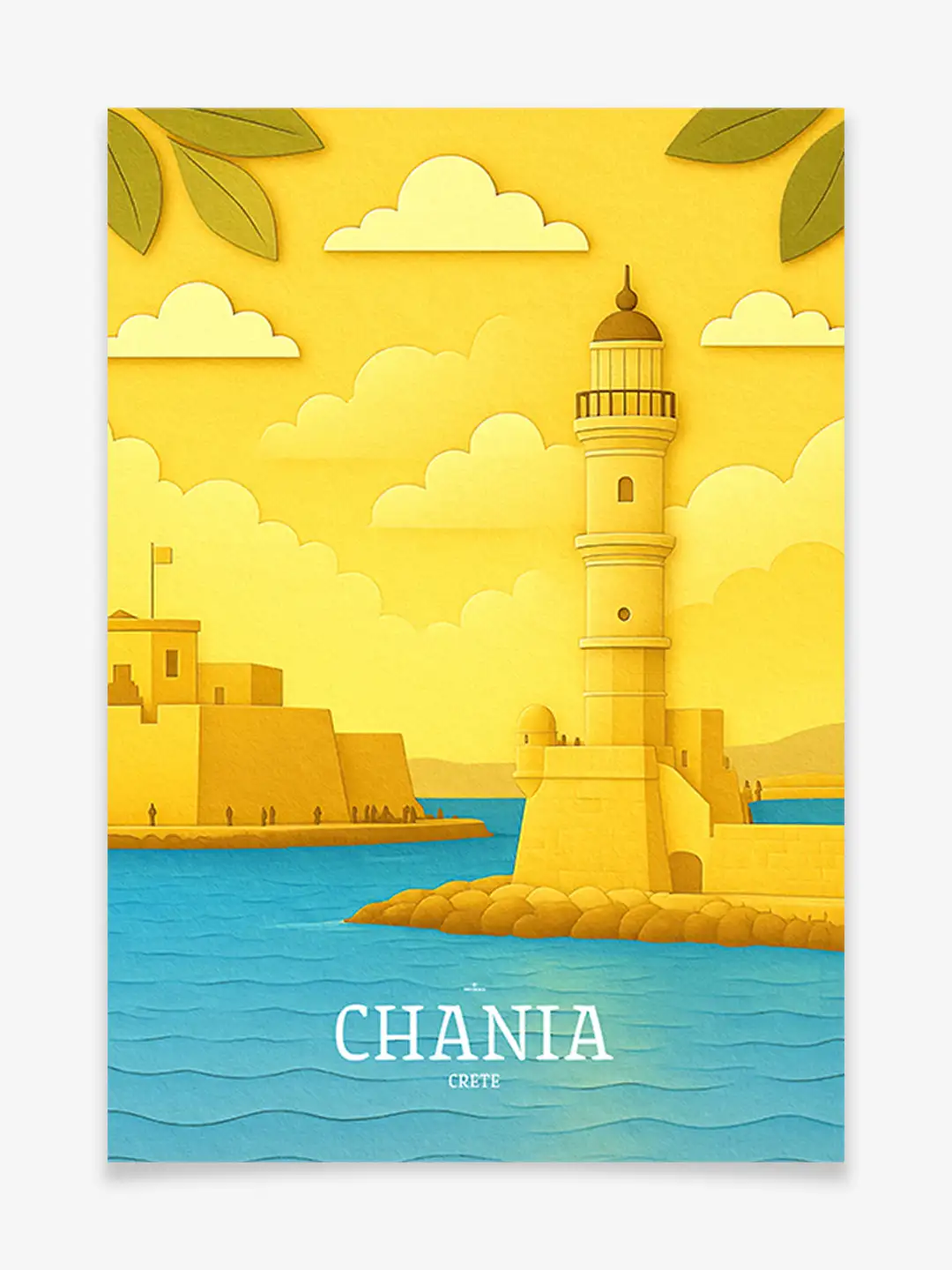 Chania – Crete – Produktbild Poster by Artboxx