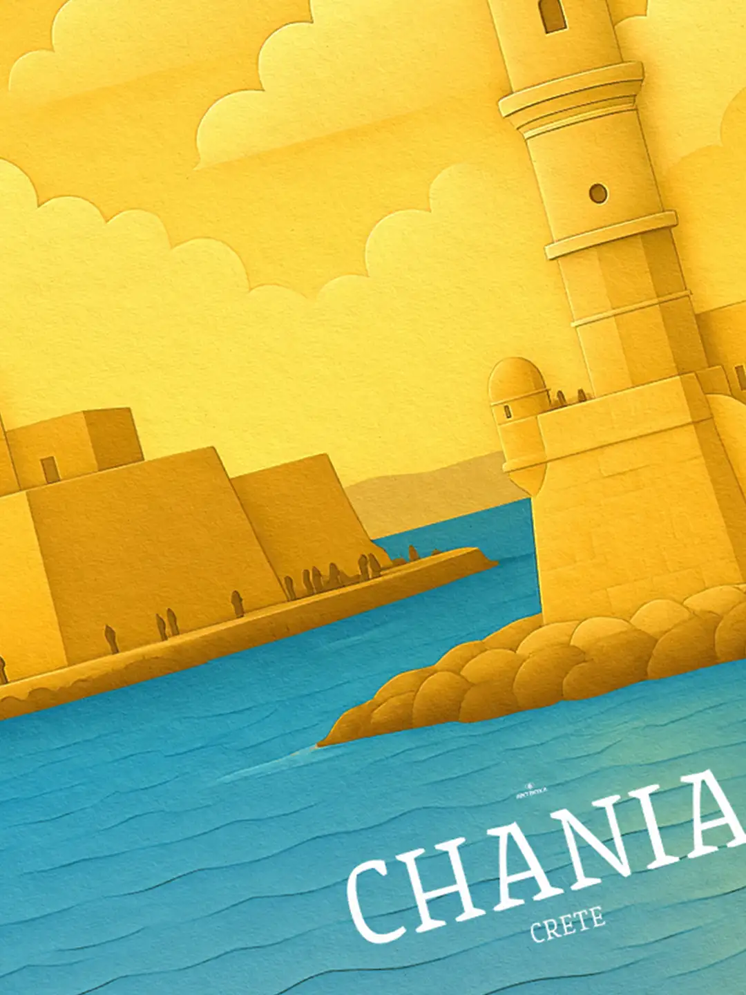 Chania – Crete – Produktbild Zoom by Artboxx