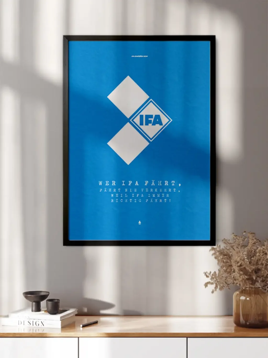 Wer IFA fährt, fährt nie verkehrt weil IFA immer richtig fährt! – Produktbild 4 by GDR-DESIGN