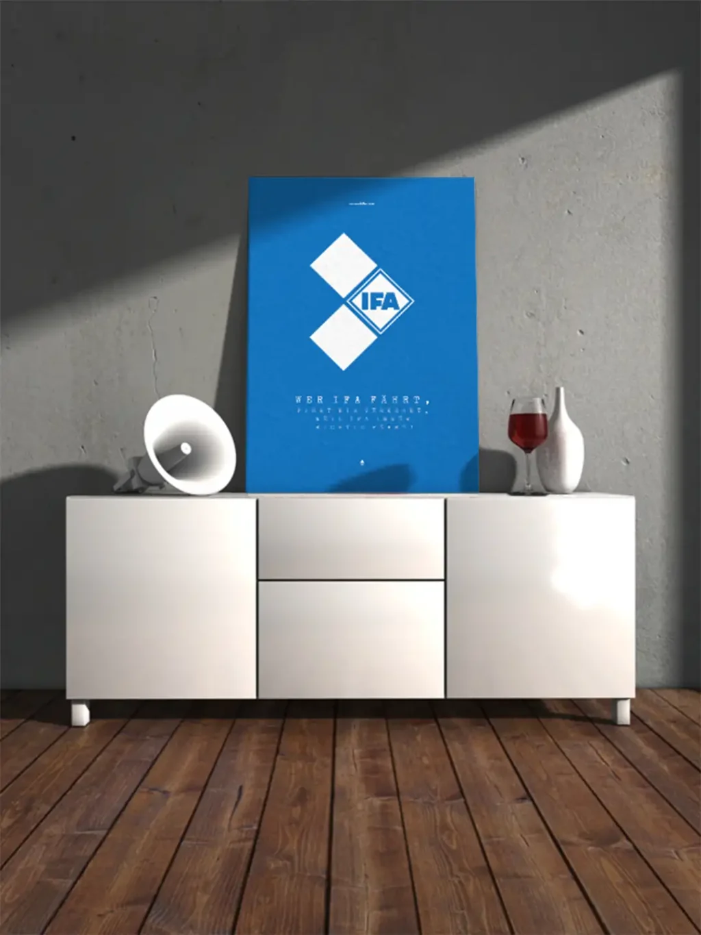 Wer IFA fährt, fährt nie verkehrt weil IFA immer richtig fährt! – Produktbild 6 by GDR-DESIGN