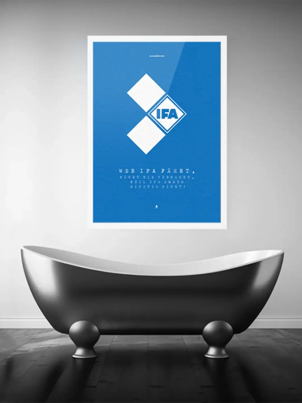 Wer IFA fährt, fährt nie verkehrt weil IFA immer richtig fährt! – Produktbild 7 by GDR-DESIGN