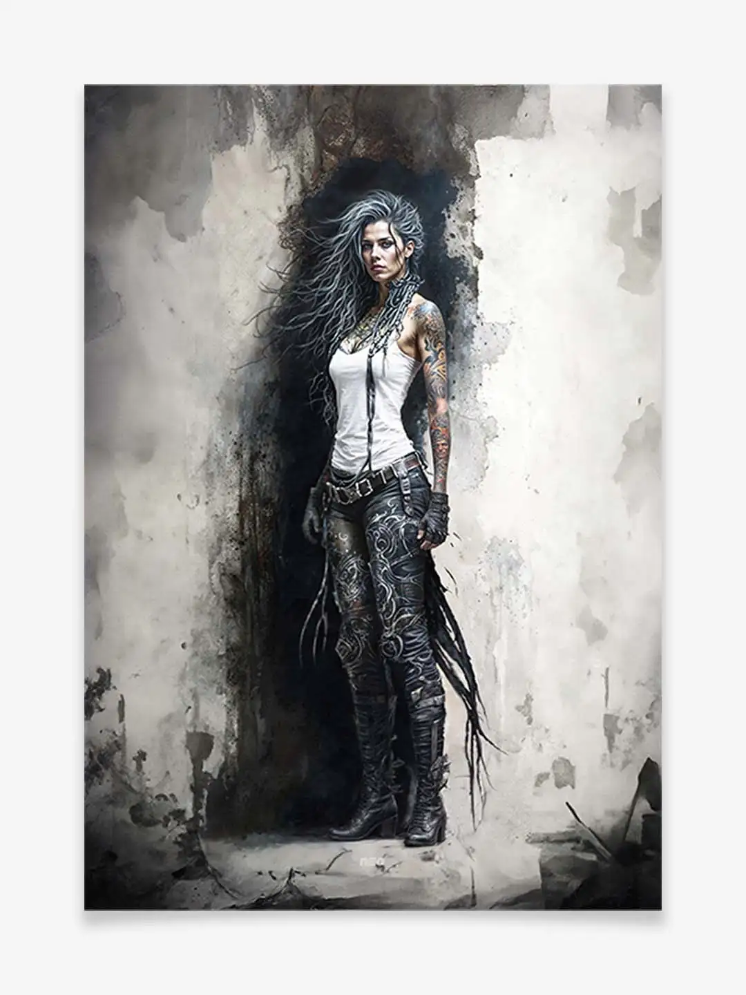 District 2006 – Born After The Collapse – Produktbild Poster by The Art Of NEO