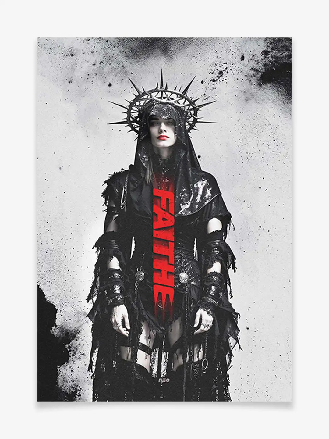 Faithe (Glaube) – Produktbild Poster by The Art Of NEO