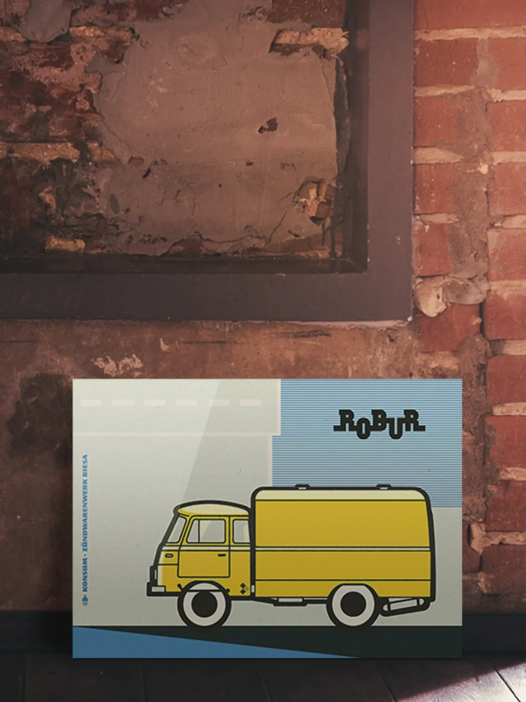 Robur | Konsum – Zündwarenwerk Riesa – Produktbild 2 by GDR-DESIGN