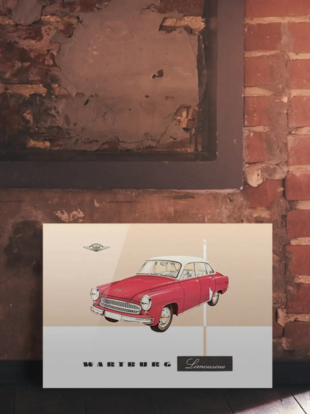 Wartburg – Limousine – Produktbild 2 by GDR-DESIGN
